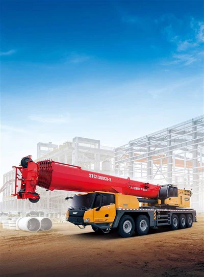 130 tun mobilního jeřábového nákladního automobilu